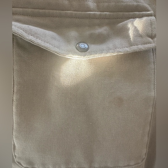 Tan Duluth fleece lined long chore coat - Picture 4 of 4